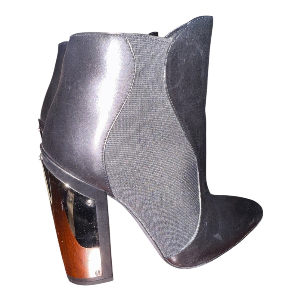 Giambattista Valli Ankle Boots Booties Heels 37 6 Mirror Heel - Picture 2 of 9